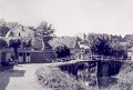 Dijkstraat bruggetje over Weiwerderrmaar naar Holtstek